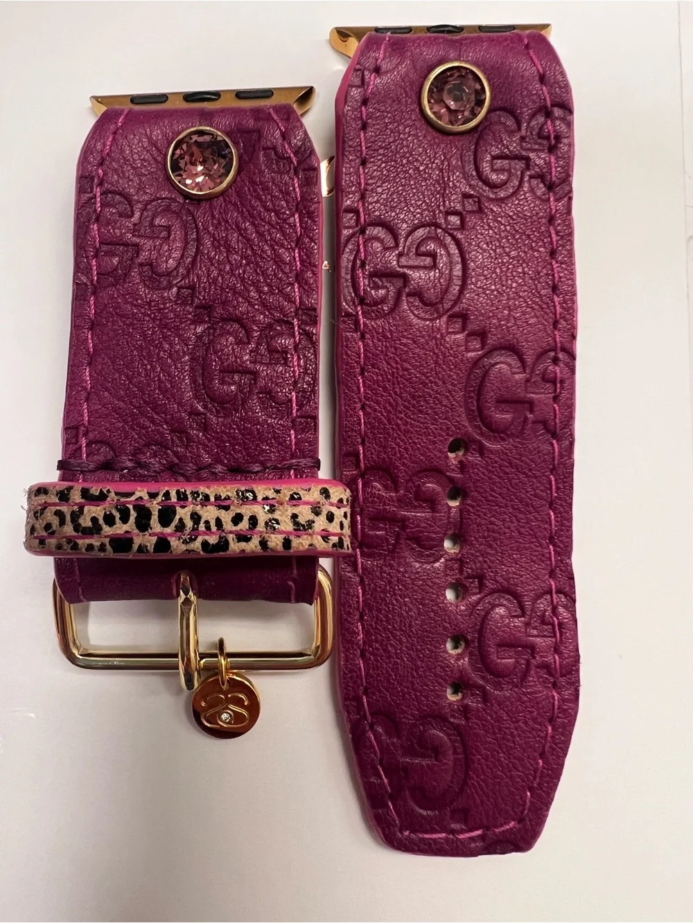 Gucci purple Spark*l band for Apple Watch - Picture 2 of 4